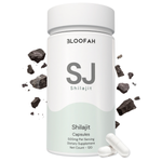 Bloofah SJ – Shilajit Capsules 500mg | Energy & Vitality Support (120 Capsules)