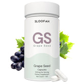 Bloofah GS Grape Seed Capsules 500mg | Vitis vinifera Extract | 120 Capsules