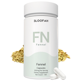 Bloofah FN – Fennel Capsules 500mg | Digestion & Gut Comfort Support (120 Capsules)