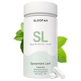Bloofah SL – Spearmint Capsules 1000mg | Digestion & Freshness Support (120 Capsules)