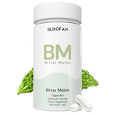 Bloofah BM Bitter Melon Capsules 500mg | Momordica charantia Extract | 120 Capsules
