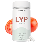 Bloofah LYP – Lycopene Capsules 500mg | Antioxidant Support from Tomato Fruit (120 Capsules)