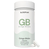 Bloofah GB – Ginkgo Biloba Capsules 500mg | Focus & Mental Clarity Support (120 Capsules)