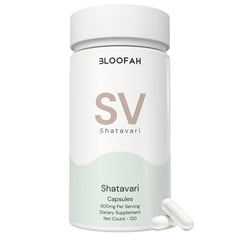 Bloofah SV – Shatavari Capsules 500mg | Balance & Vitality Support (120 Capsules)