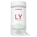 Bloofah LY Lycopene Supplement Capsules 500mg | Tomato Fruit 10:1 Concentrated Extract – Antioxidant Support (120 Capsules)