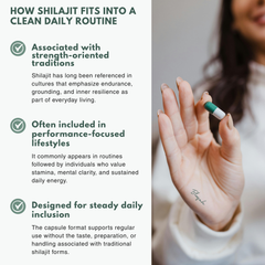 Bloofah SJ Shilajit Capsules 500mg | Himalayan Mineral Resin Extract | 120 Capsules