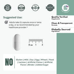 Bloofah SM Safed Musli Capsules 500mg | Chlorophytum borivilianum Root Extract | 120 Capsules