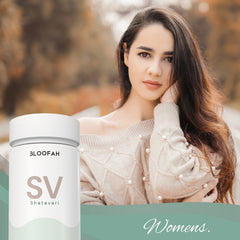 Bloofah SV – Shatavari Capsules 500mg | Balance & Vitality Support (120 Capsules)