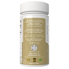 Bloofah Ashwagandha Capsules 500mg - (Withania somnifera) 10:1 Extract Powder, 100% Natural & Pure, Non-GMO, Gluten-Free, Extra Strength Herbal Suppleemnt for Men & Women