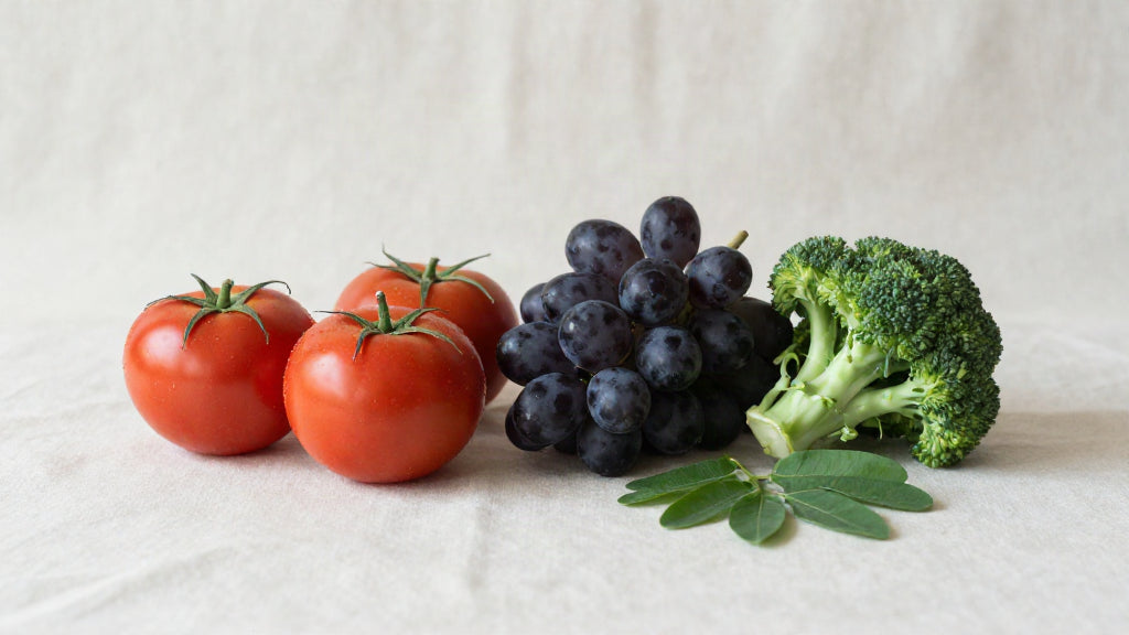 The Quiet Power of Antioxidants: Lycopene, Grape Seed, Broccoli Sprouts, and Moringa