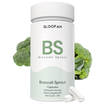 Bloofah BS – Broccoli Sprout Capsules 500mg | Cellular & Antioxidant Support (120 Capsules)