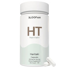 Bloofah HT – Haritaki Capsules 500mg | Digestive & Gut Balance Support (120 Capsules)