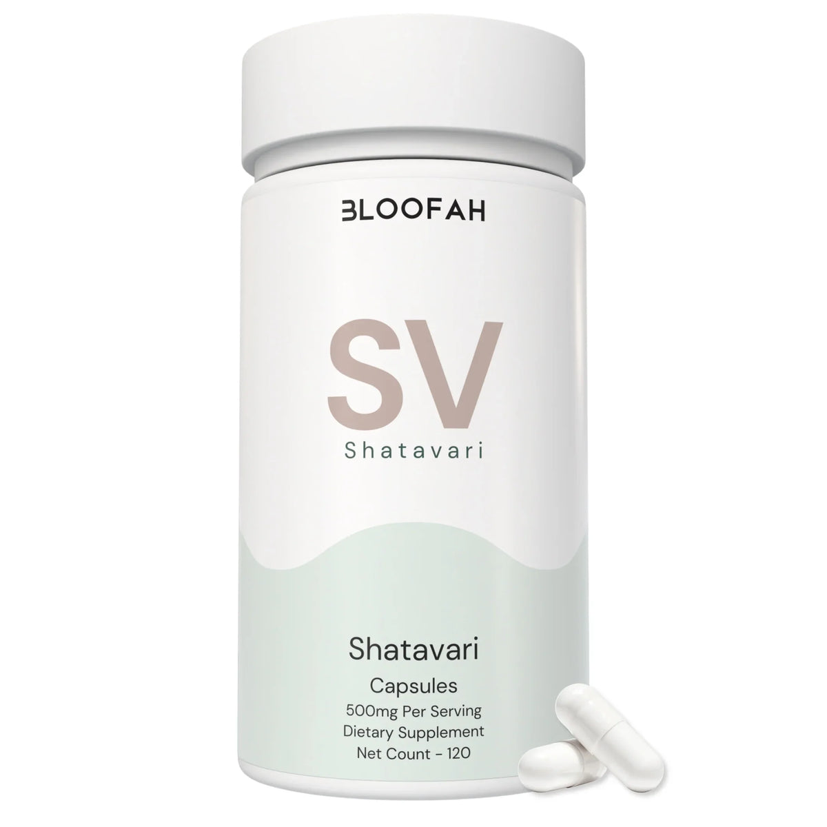 Bloofah SV – Shatavari Capsules 500mg | Balance & Vitality Support (120 Capsules)
