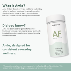 Bloofah AF – Amla Capsules 500mg (Indian Gooseberry) | 120 Capsules