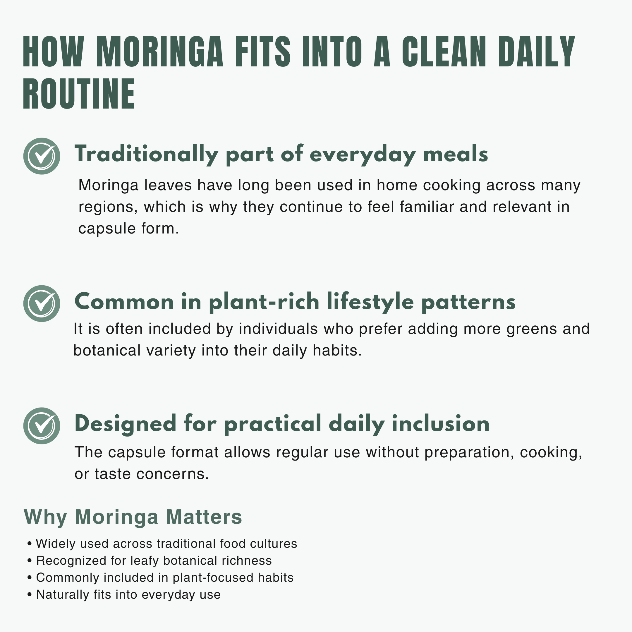 Bloofah MG – Moringa Capsules 500mg | Nutrition & Daily Vitality Support (120 Capsules)