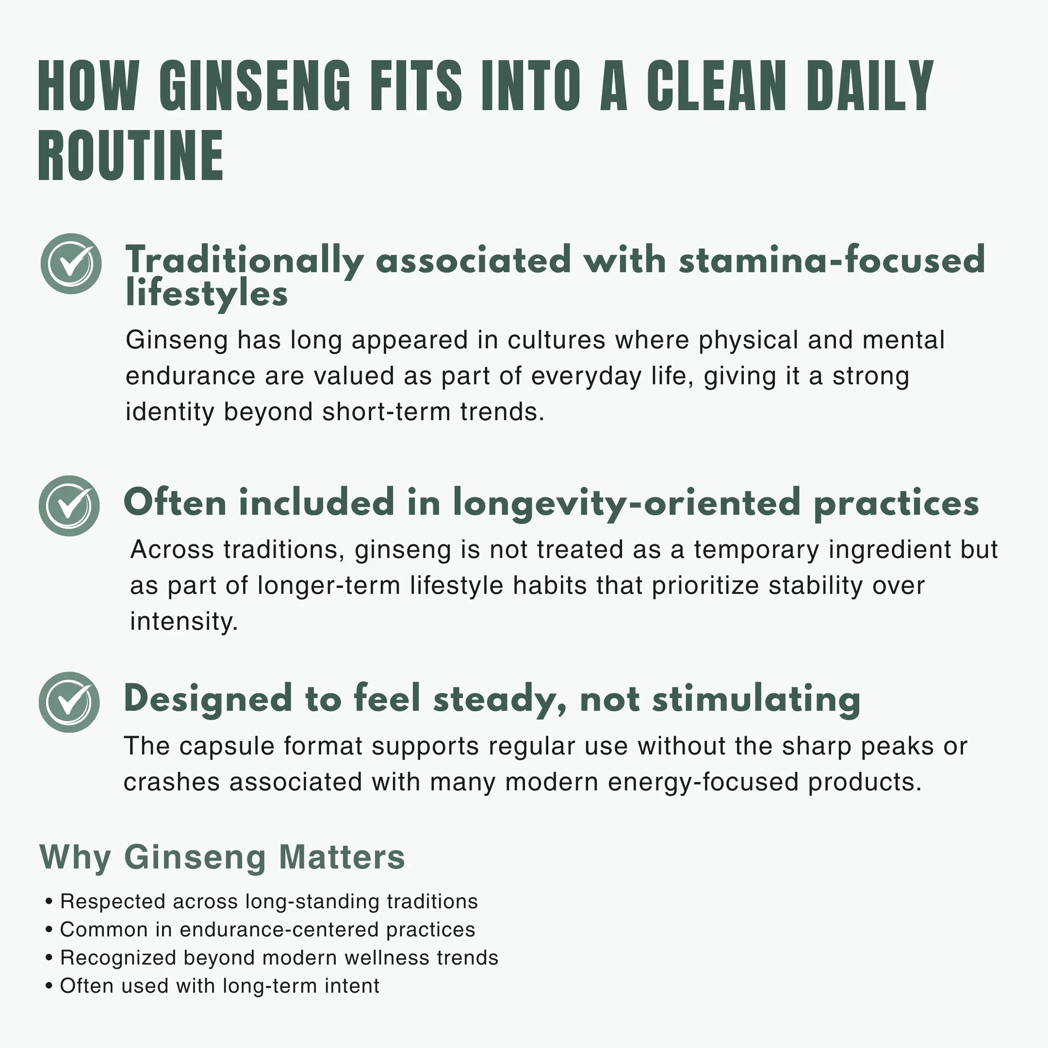 Bloofah GS – Ginseng Capsules 1000mg | Energy & Vitality Support (120 Capsules)