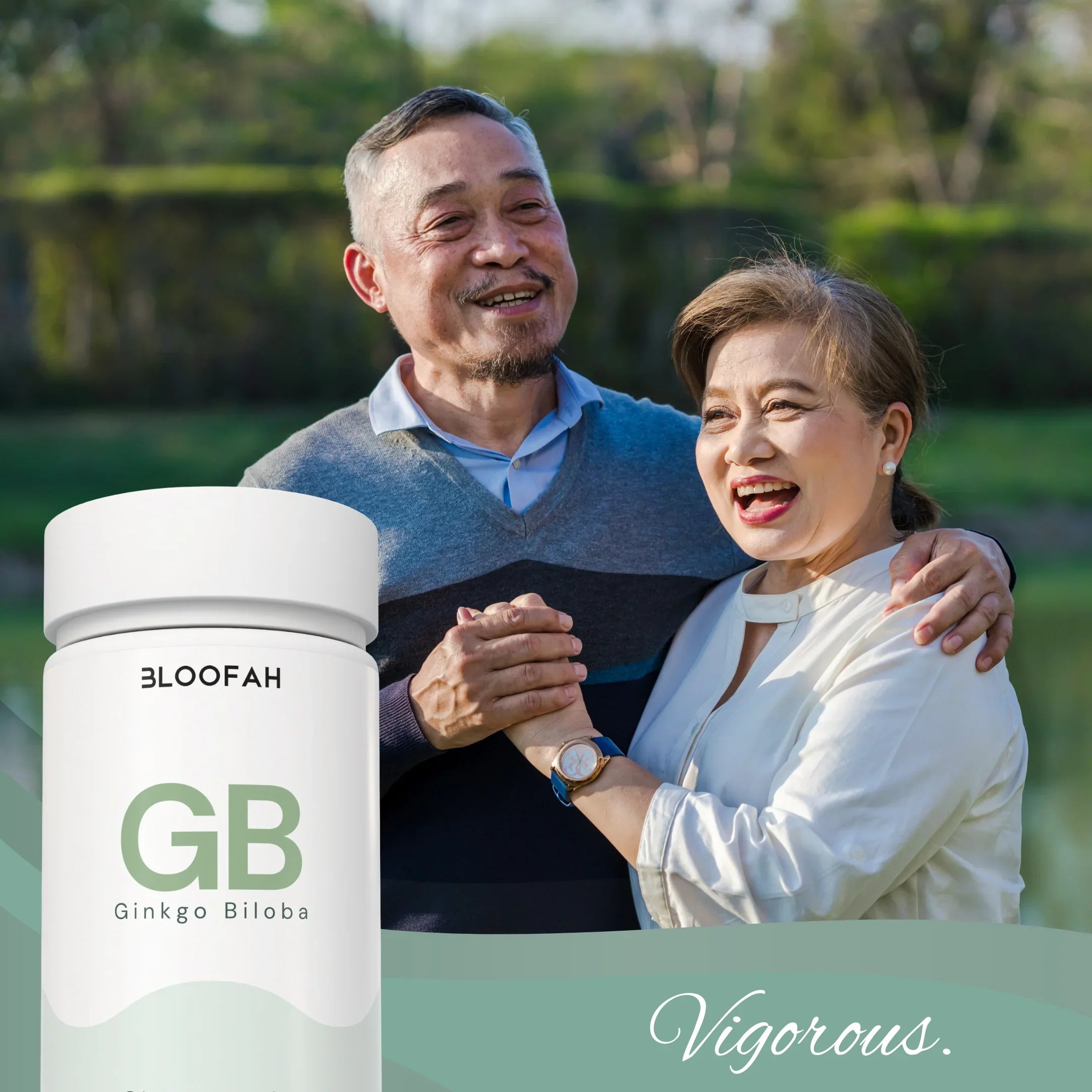Bloofah GB – Ginkgo Biloba Capsules 500mg | Focus & Mental Clarity Support (120 Capsules)