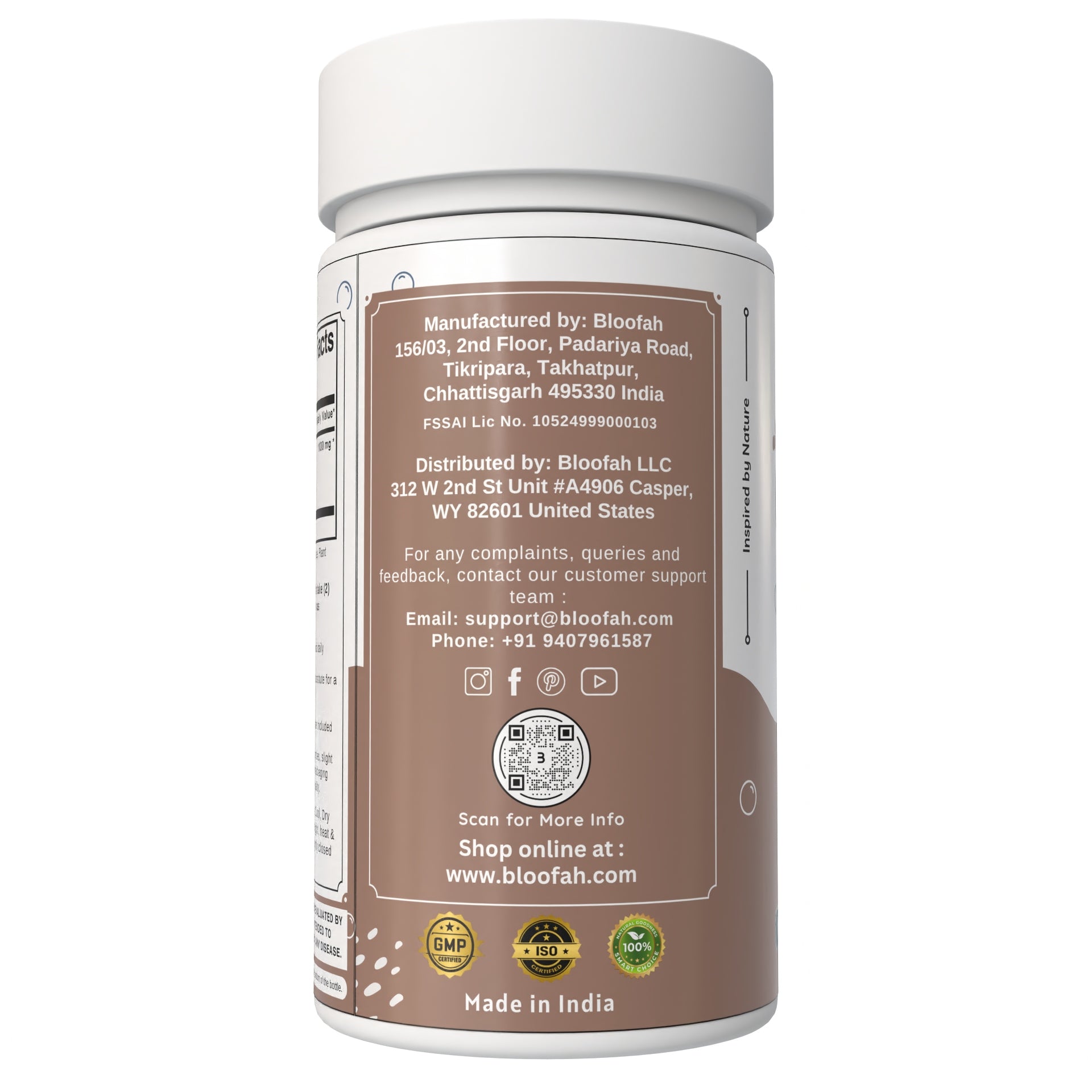 Bloofah Cloves Capsules 1000mg Per Serving | (Syzygium aromaticum) Natural Clove Powder, 100% Pure, Non-GMO, Clove Supplement for Daily Use Supports Wellness and General Health