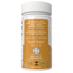 Bloofah Haritaki Capsules 500mg | Natural Digestive Health Supplement | 100% Pure Haritaki (Terminalia chebula) Fruit Extract 10:1 Powder | Non-GMO, Gluten Free Formula Herbal Supplement