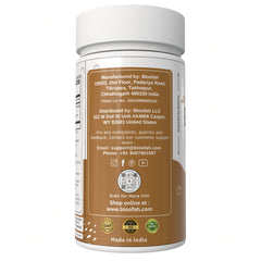 Bloofah Bibhitaki Capsules 500mg | 100% Natural Bibhitaki (Terminalia bellirica) Fruit Powder Extract 10:1 Per Serving 5000mg | Gluten Free & Non-GMO Formula for Overall Health Wellness