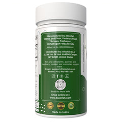 Bloofah Moringa Capsules 500mg | Natural Superfood Supplement for Vitality | 100% Pure Moringa Oleifera Leaf Extract 10:1 Powder | Nutrient-Rich Vegetarian Green Superfood